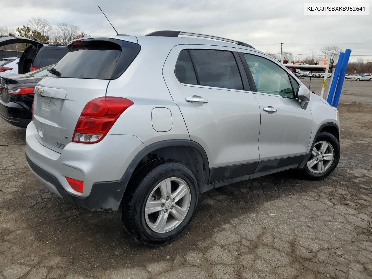 2019 Chevrolet Trax 1Lt VIN: KL7CJPSBXKB952641 Lot: 78962584