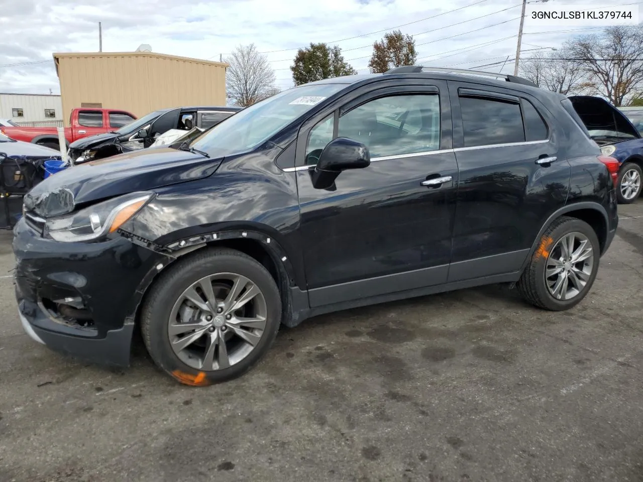 2019 Chevrolet Trax 1Lt VIN: 3GNCJLSB1KL379744 Lot: 79174944