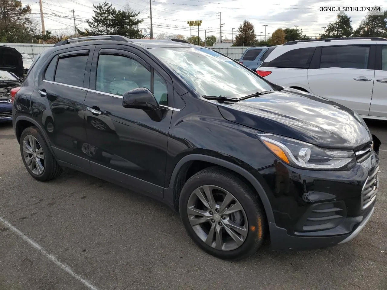 2019 Chevrolet Trax 1Lt VIN: 3GNCJLSB1KL379744 Lot: 79174944