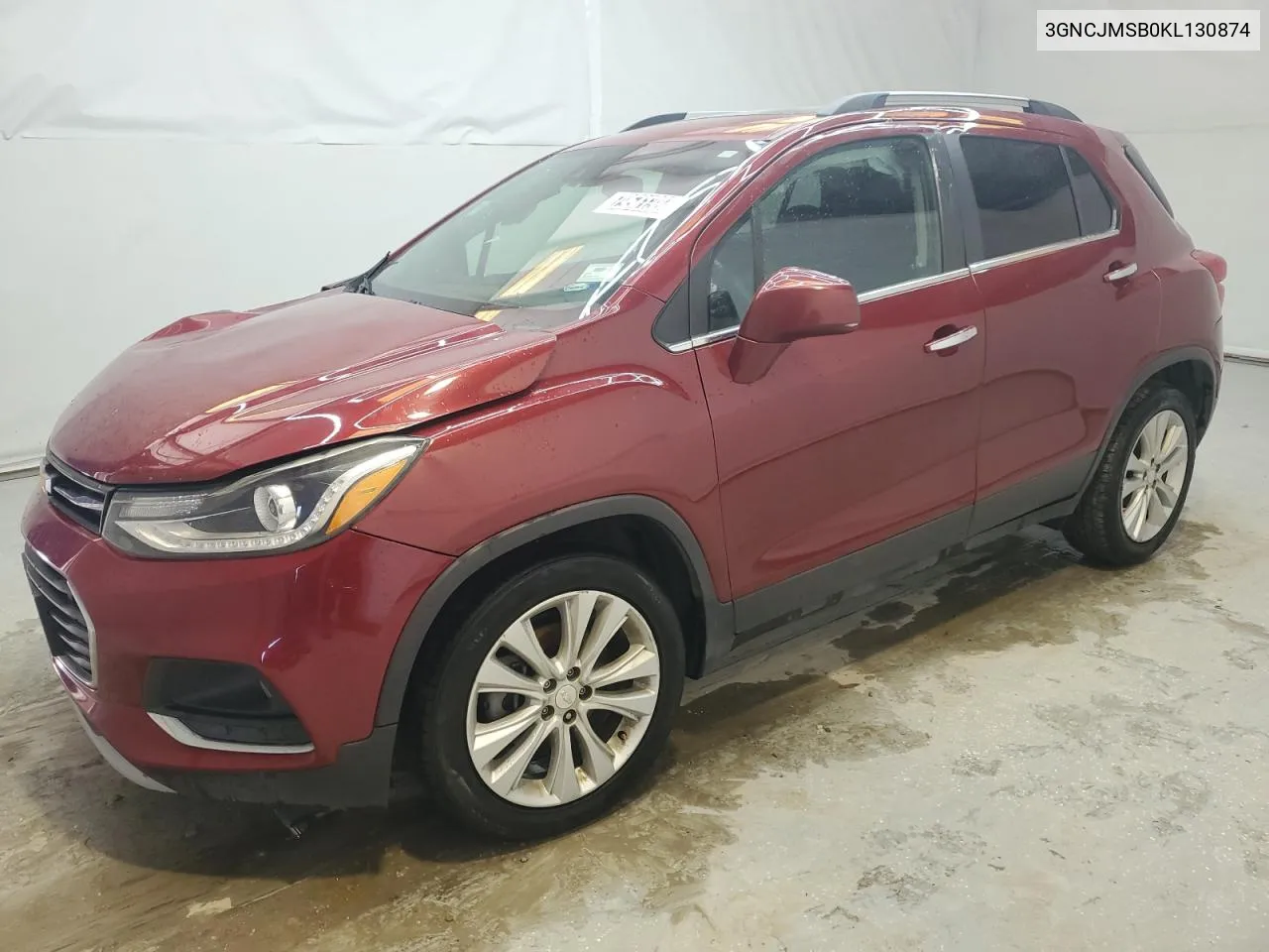 2019 Chevrolet Trax Premier VIN: 3GNCJMSB0KL130874 Lot: 79541384