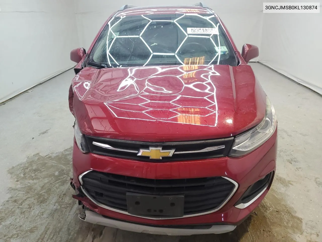 2019 Chevrolet Trax Premier VIN: 3GNCJMSB0KL130874 Lot: 79541384