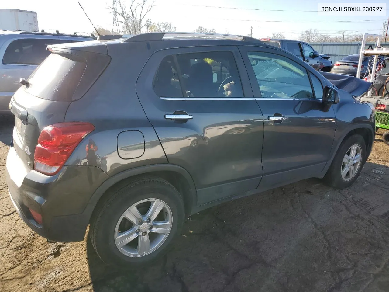 2019 Chevrolet Trax 1Lt VIN: 3GNCJLSBXKL230927 Lot: 79710614