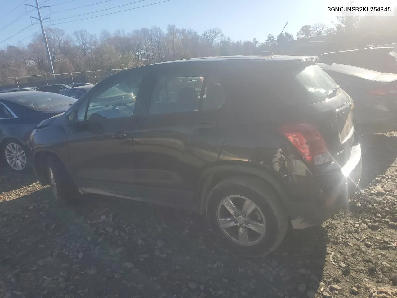 2019 Chevrolet Trax Ls VIN: 3GNCJNSB2KL254845 Lot: 79779164