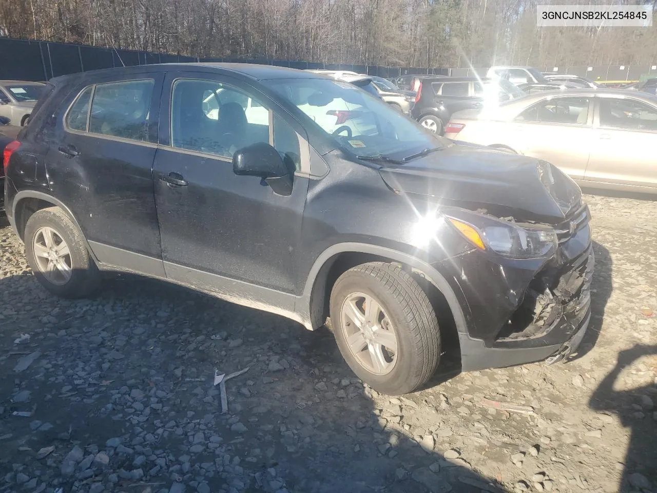 2019 Chevrolet Trax Ls VIN: 3GNCJNSB2KL254845 Lot: 79779164