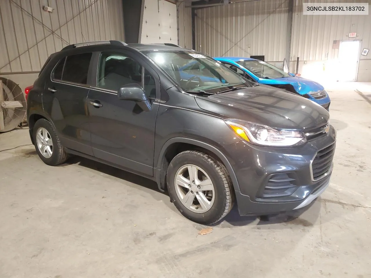 2019 Chevrolet Trax 1Lt VIN: 3GNCJLSB2KL183702 Lot: 80349954