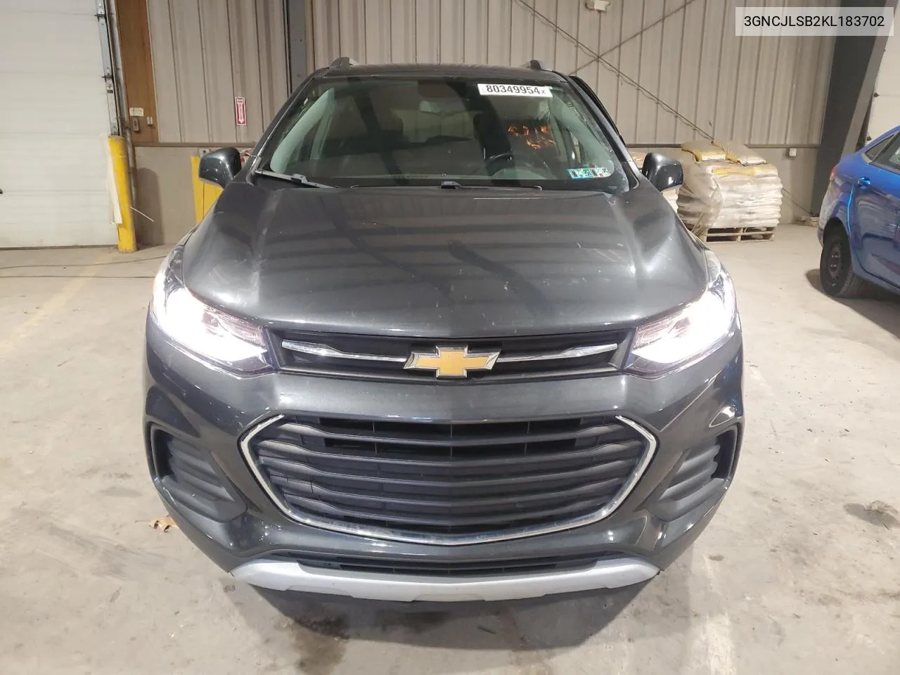 2019 Chevrolet Trax 1Lt VIN: 3GNCJLSB2KL183702 Lot: 80349954