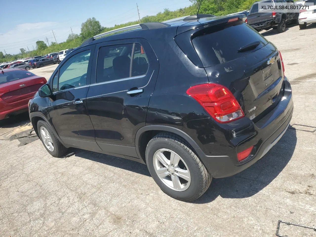 2020 Chevrolet Trax 1Lt VIN: KL7CJLSB4LB017271 Lot: 52472374