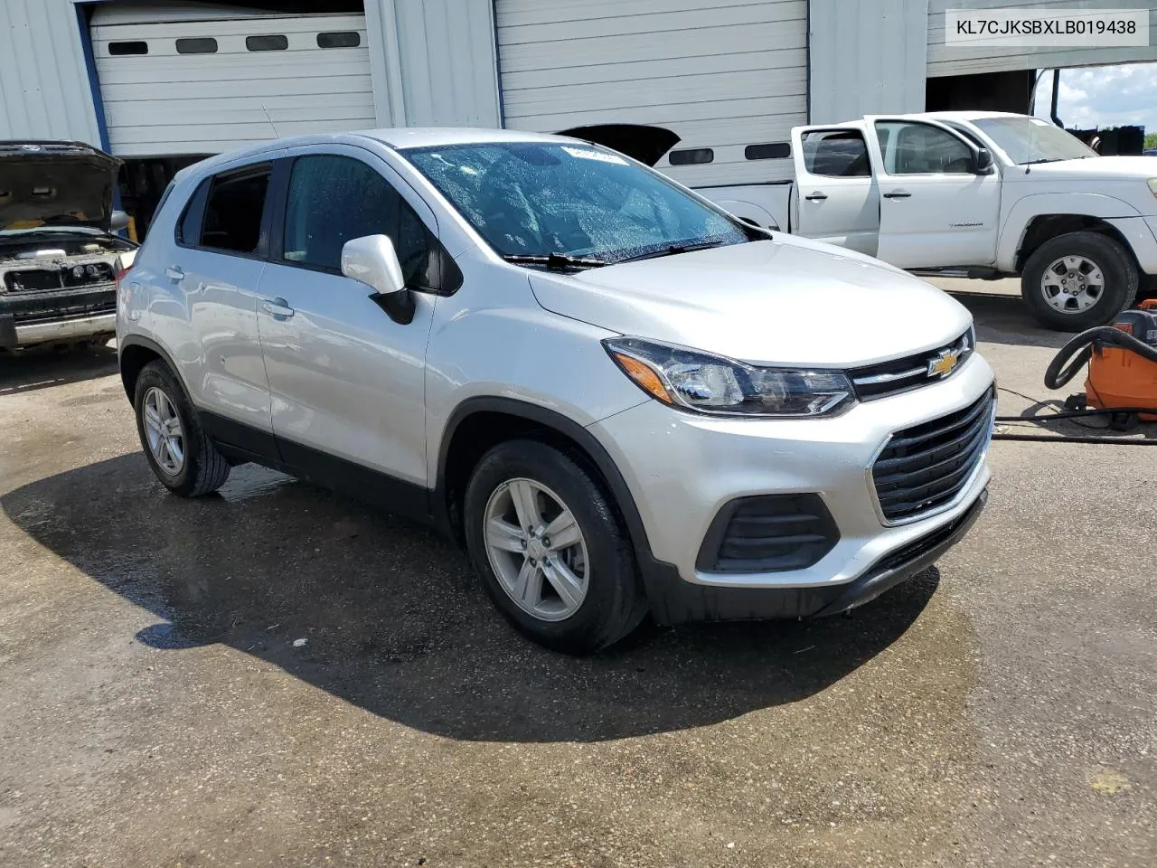 2020 Chevrolet Trax Ls VIN: KL7CJKSBXLB019438 Lot: 52762034