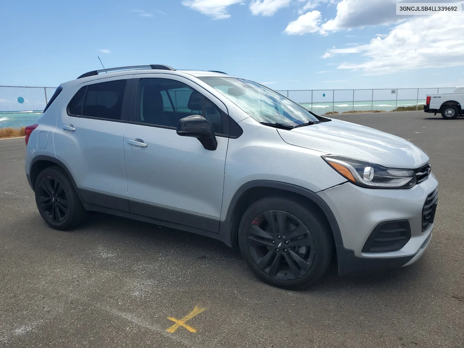 2020 Chevrolet Trax 1Lt VIN: 3GNCJLSB4LL339692 Lot: 54783184