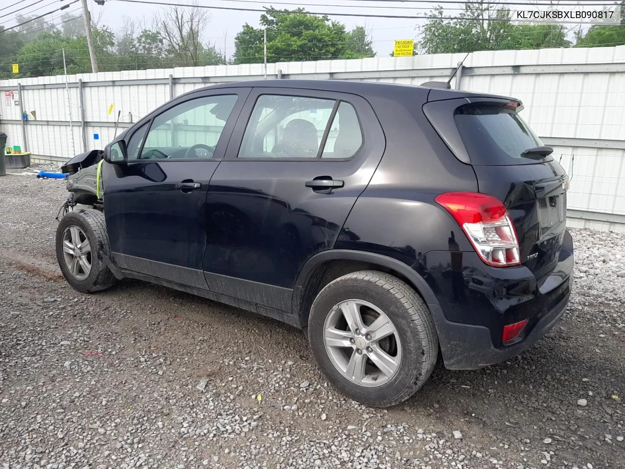 KL7CJKSBXLB090817 2020 Chevrolet Trax Ls