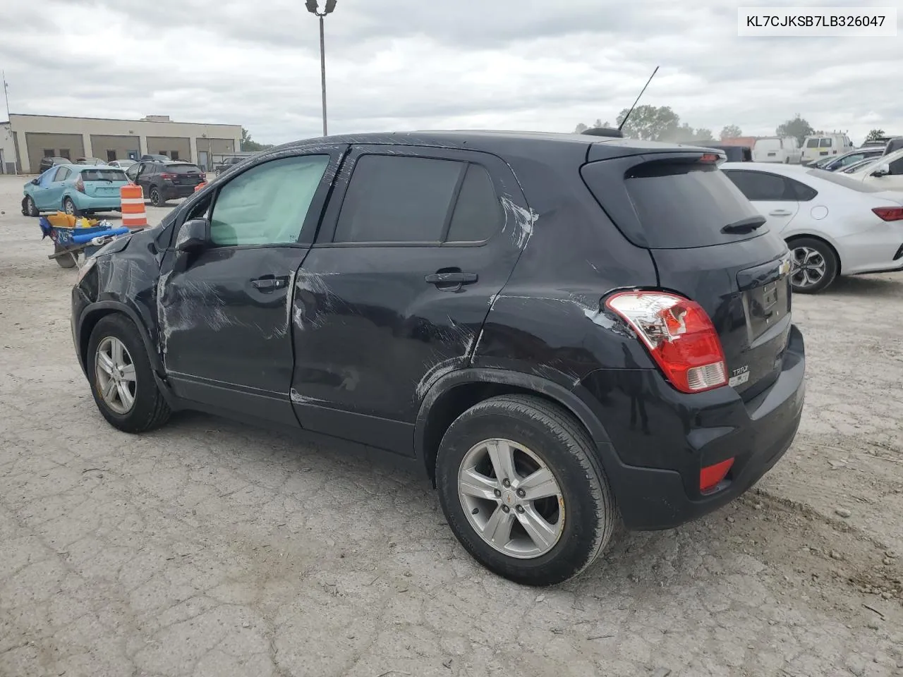 2020 Chevrolet Trax Ls VIN: KL7CJKSB7LB326047 Lot: 57549844