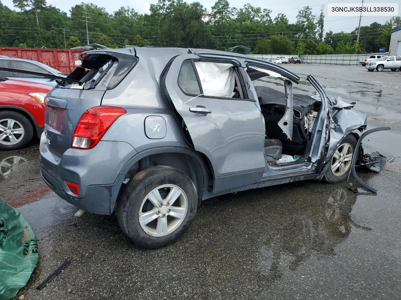 2020 Chevrolet Trax Ls VIN: 3GNCJKSB3LL338530 Lot: 57755184