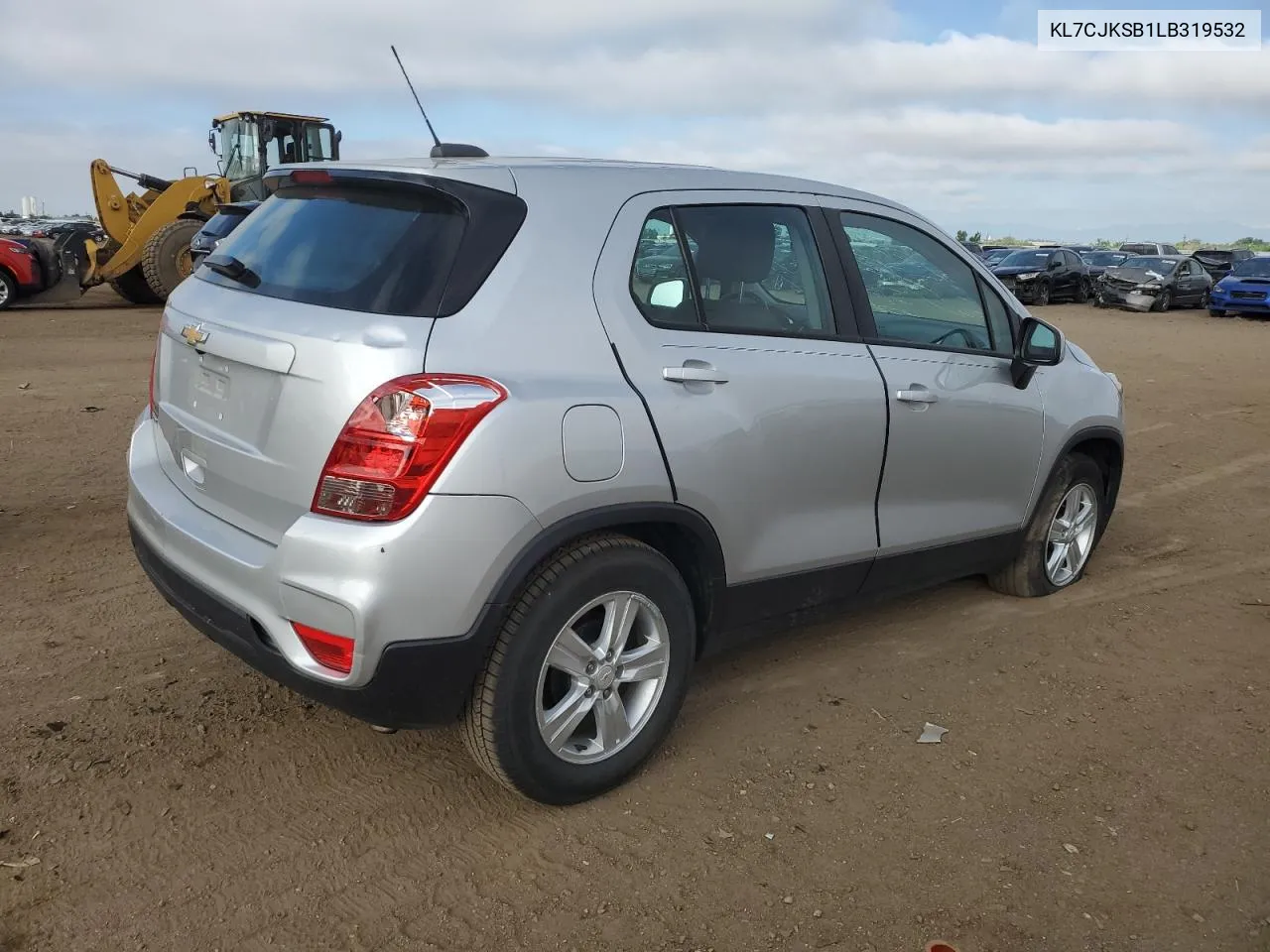 2020 Chevrolet Trax Ls VIN: KL7CJKSB1LB319532 Lot: 58424064