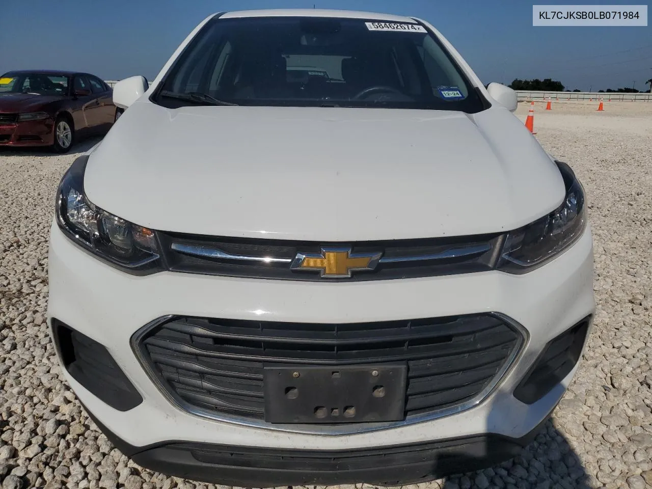 2020 Chevrolet Trax Ls VIN: KL7CJKSB0LB071984 Lot: 58462674