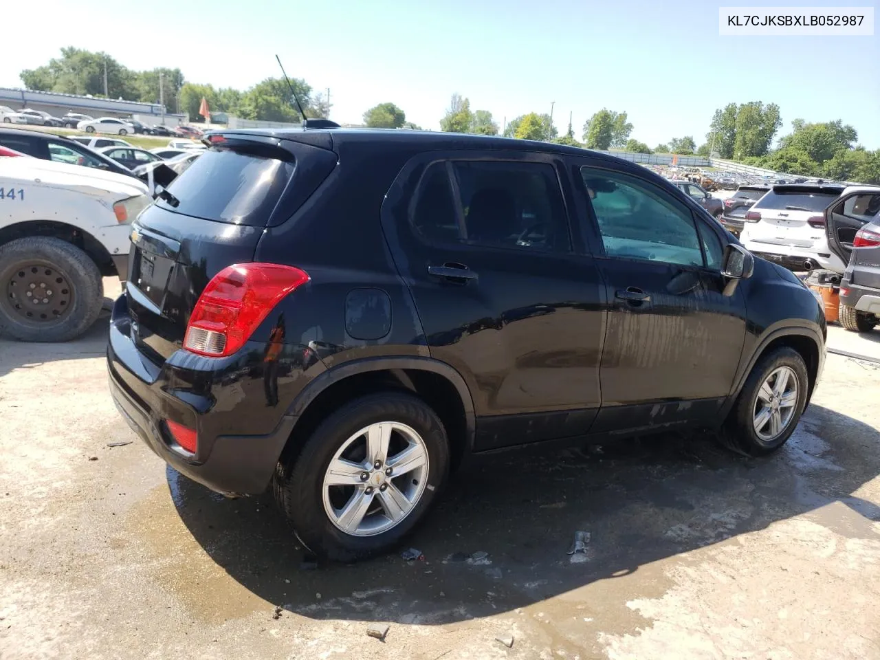 2020 Chevrolet Trax Ls VIN: KL7CJKSBXLB052987 Lot: 58615324