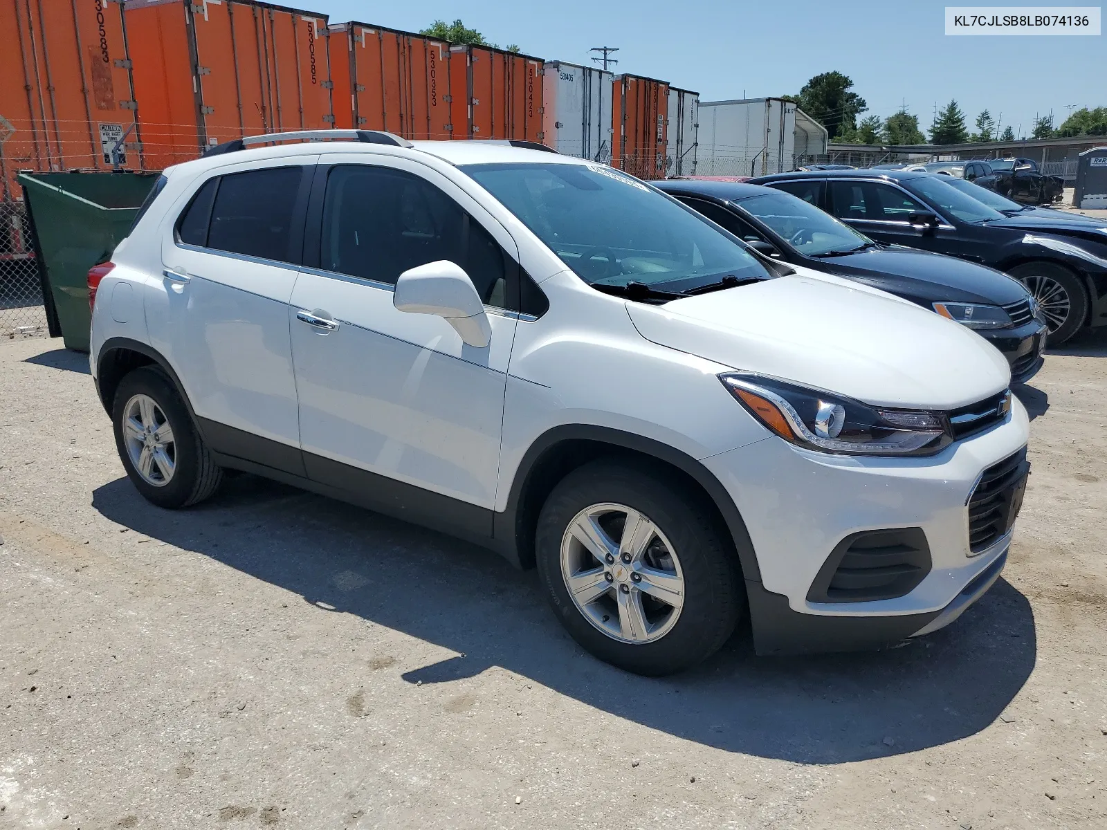 KL7CJLSB8LB074136 2020 Chevrolet Trax 1Lt