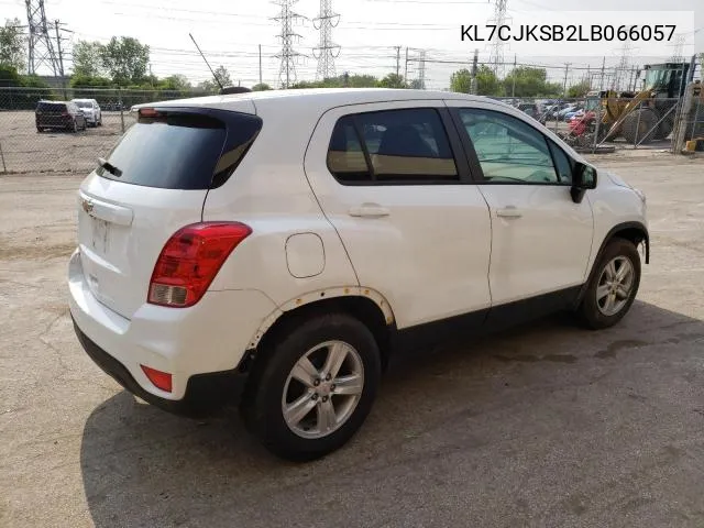 2020 Chevrolet Trax Ls VIN: KL7CJKSB2LB066057 Lot: 61397064