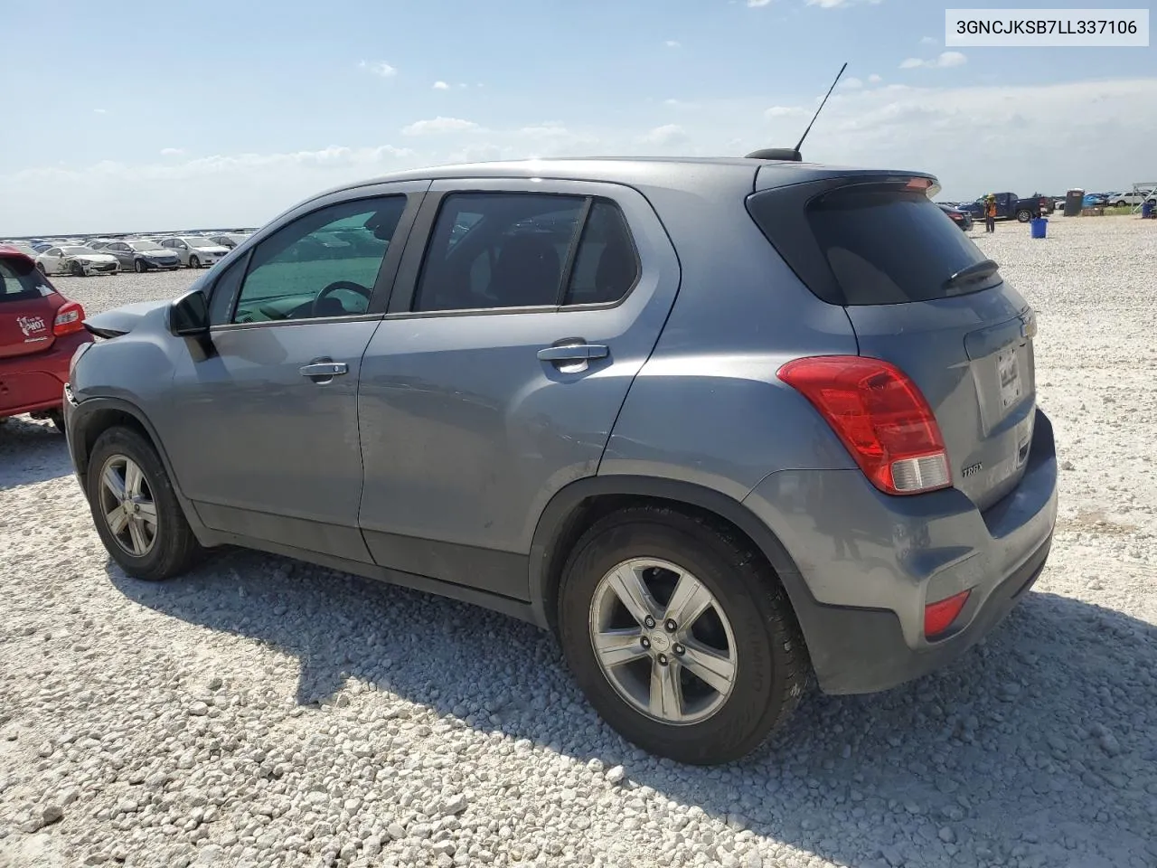 2020 Chevrolet Trax Ls VIN: 3GNCJKSB7LL337106 Lot: 61921654