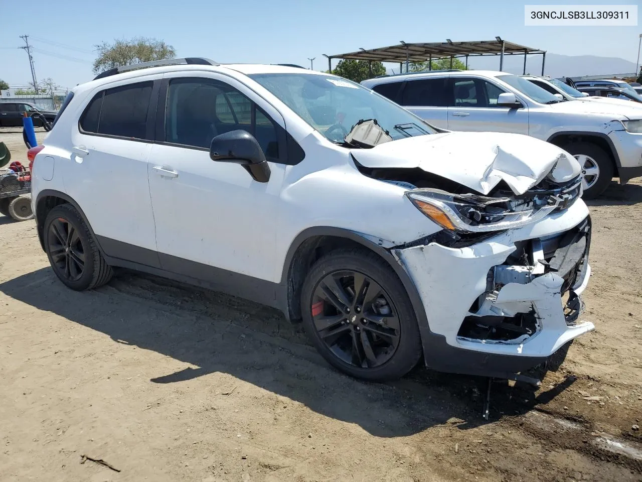 3GNCJLSB3LL309311 2020 Chevrolet Trax 1Lt