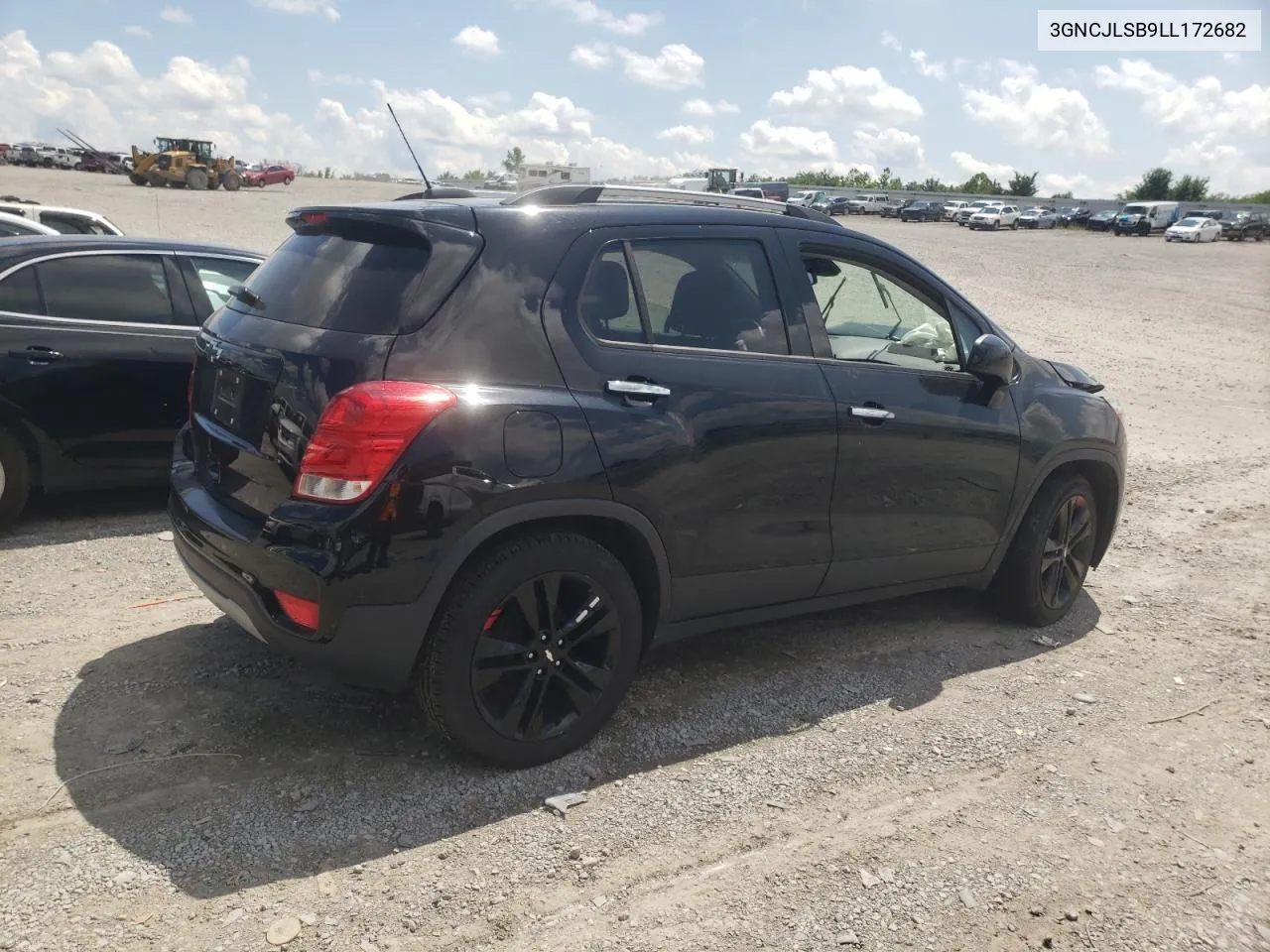 2020 Chevrolet Trax 1Lt VIN: 3GNCJLSB9LL172682 Lot: 62217964