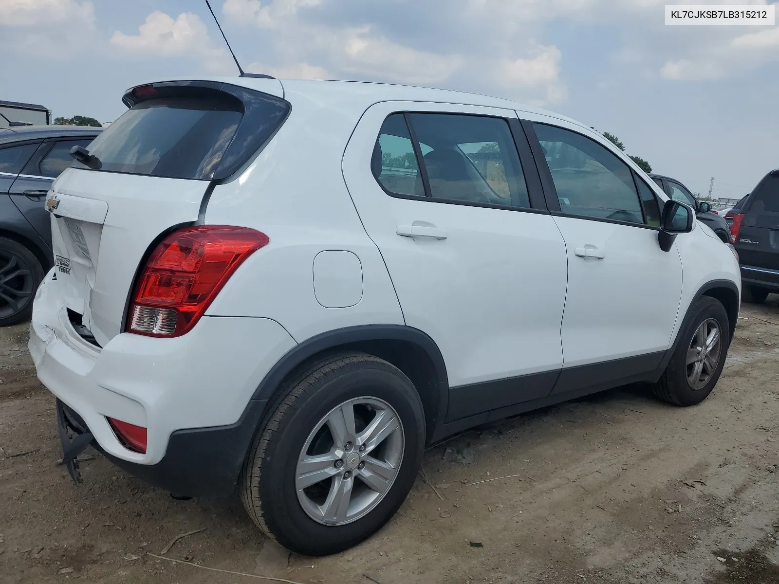 KL7CJKSB7LB315212 2020 Chevrolet Trax Ls