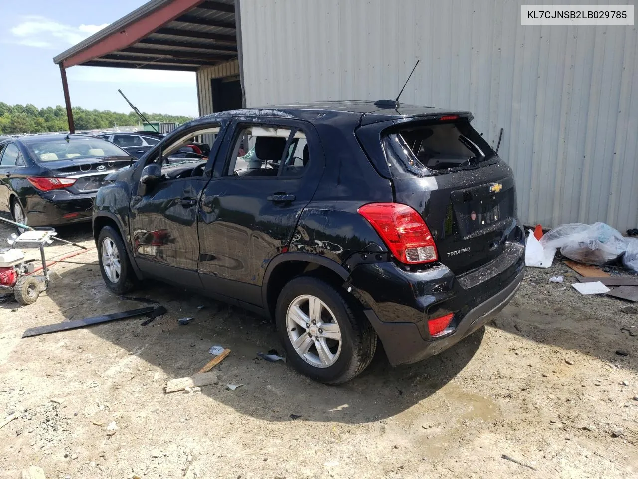 2020 Chevrolet Trax Ls VIN: KL7CJNSB2LB029785 Lot: 63982714