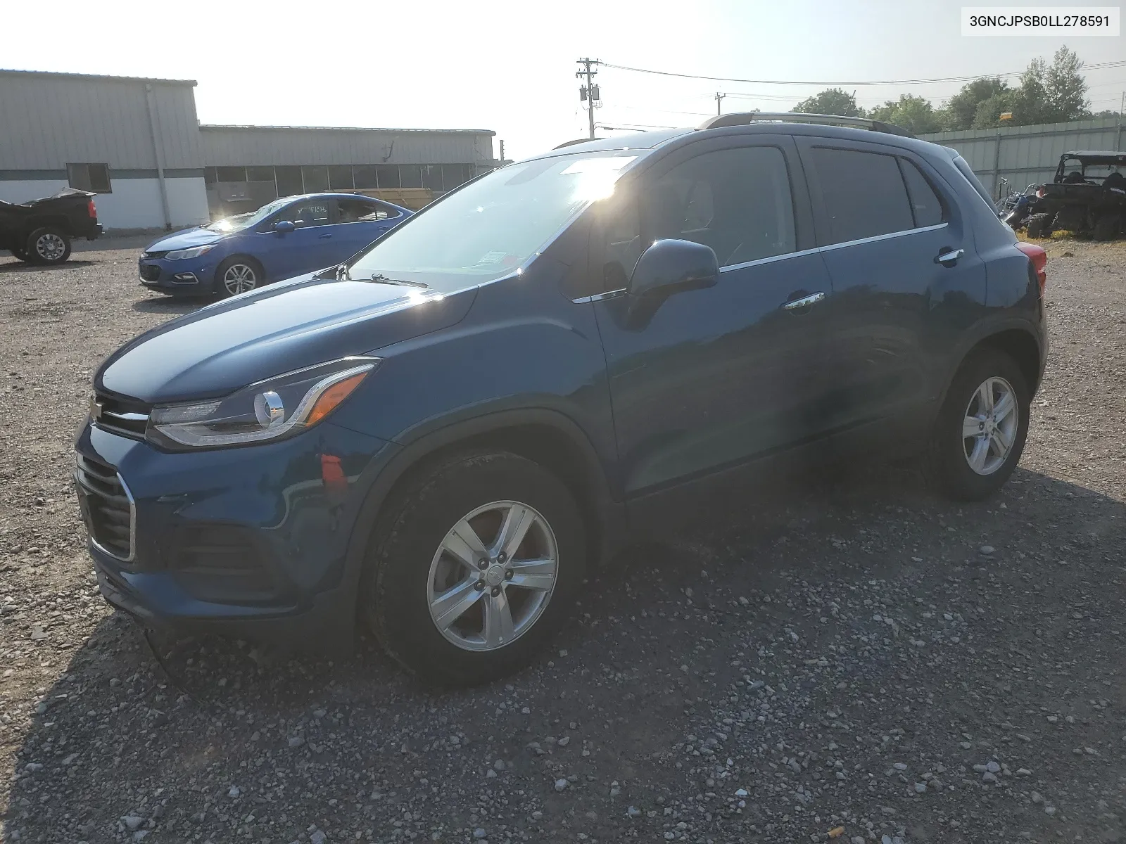 2020 Chevrolet Trax 1Lt VIN: 3GNCJPSB0LL278591 Lot: 64178054