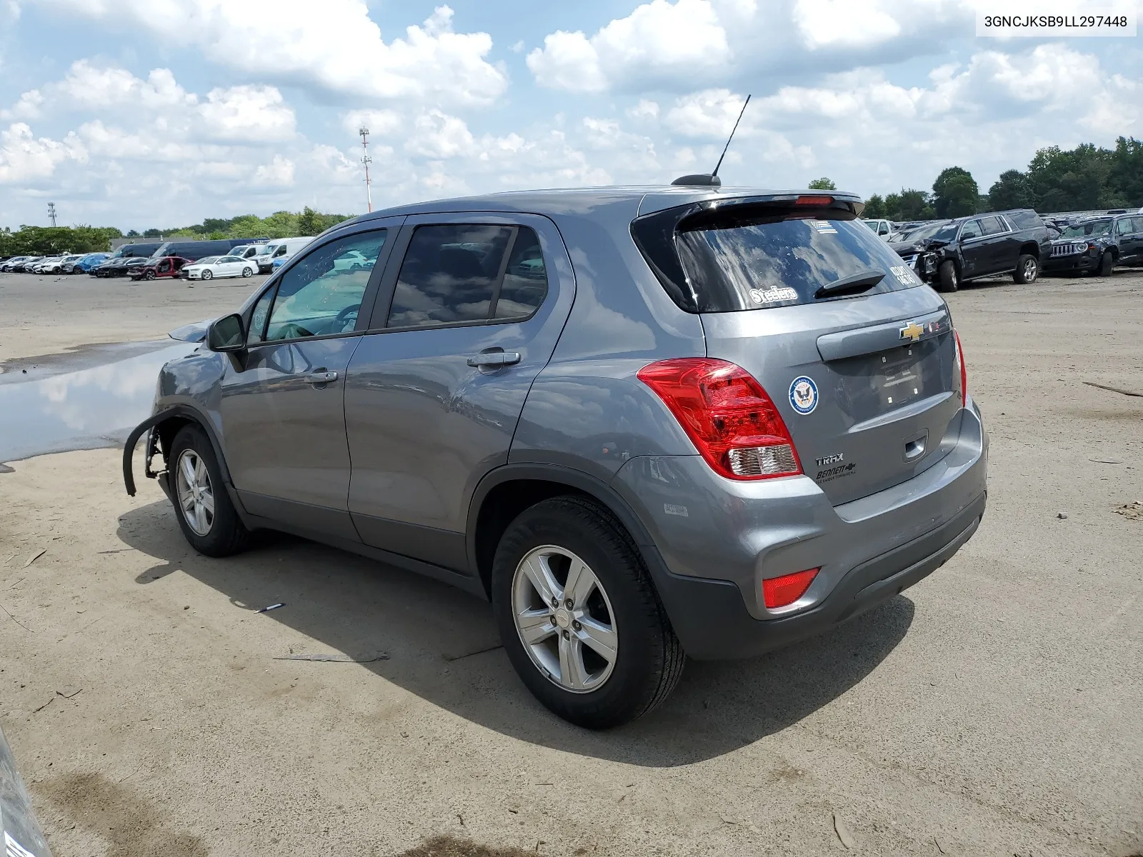 2020 Chevrolet Trax Ls VIN: 3GNCJKSB9LL297448 Lot: 65242794