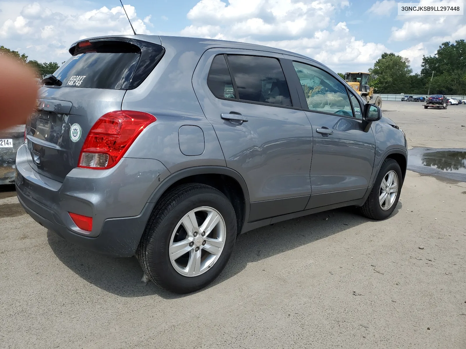 2020 Chevrolet Trax Ls VIN: 3GNCJKSB9LL297448 Lot: 65242794