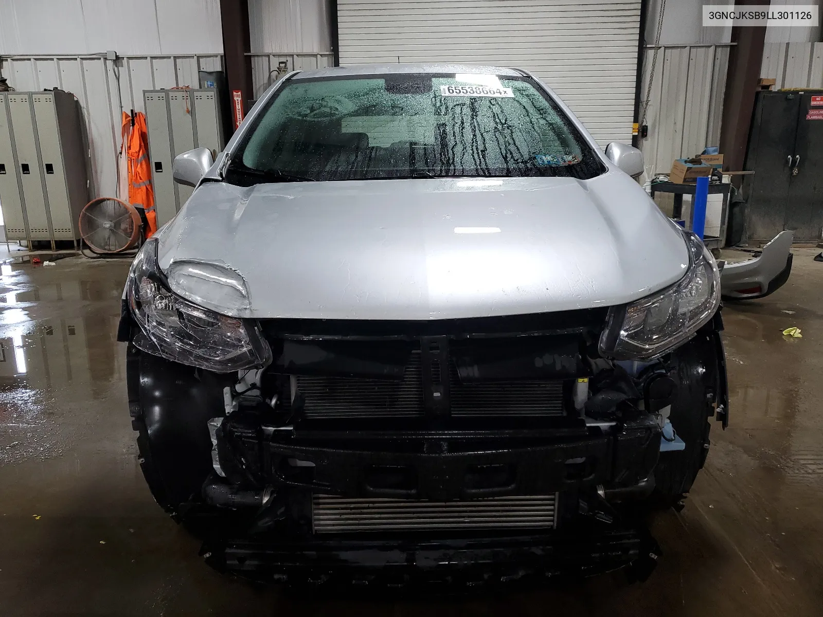 2020 Chevrolet Trax Ls VIN: 3GNCJKSB9LL301126 Lot: 65538664