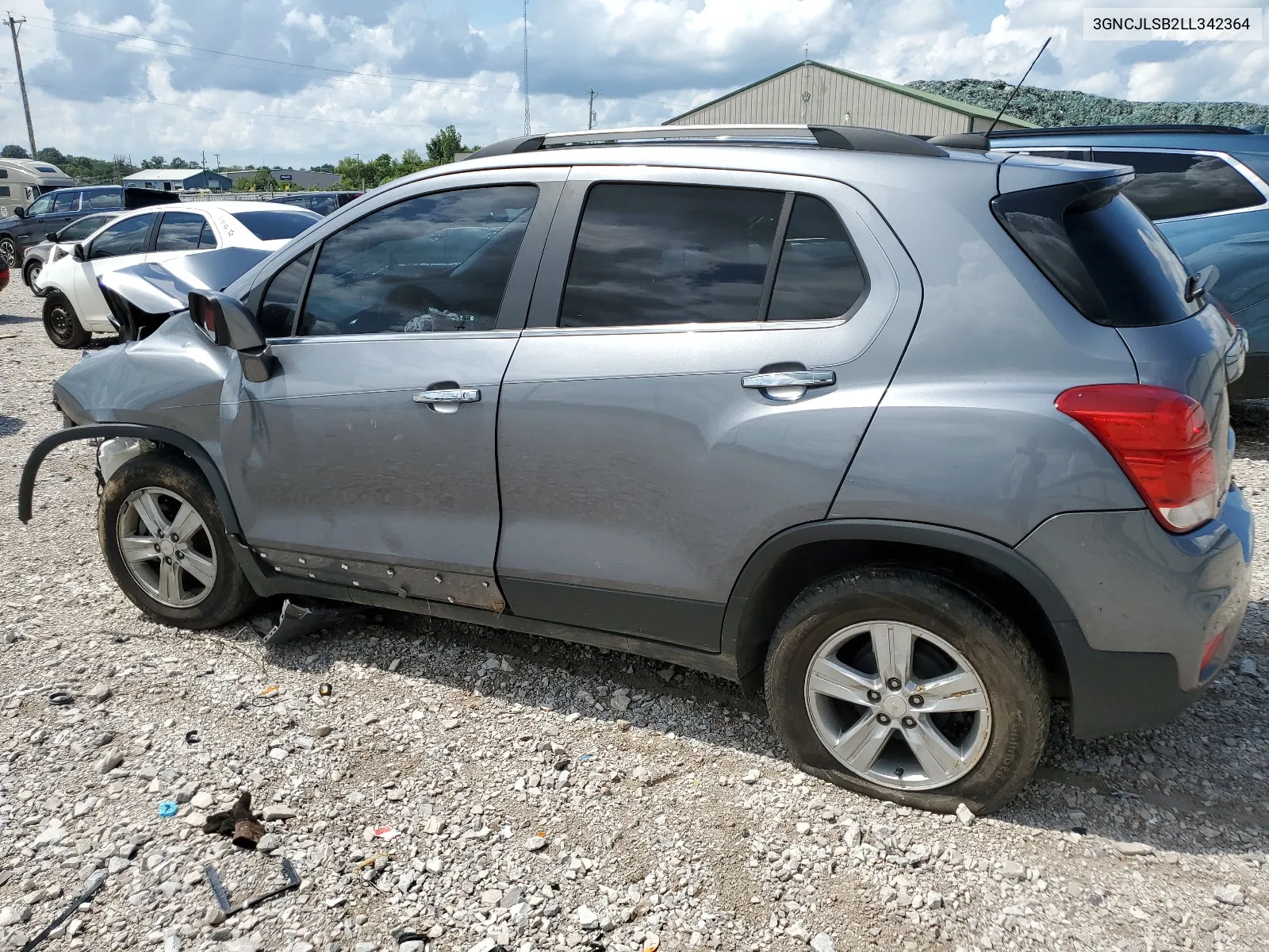 2020 Chevrolet Trax 1Lt VIN: 3GNCJLSB2LL342364 Lot: 65647654