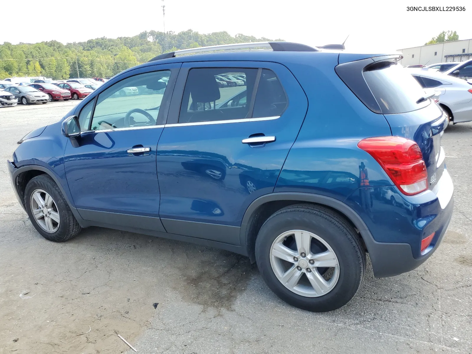 2020 Chevrolet Trax 1Lt VIN: 3GNCJLSBXLL229536 Lot: 65781564