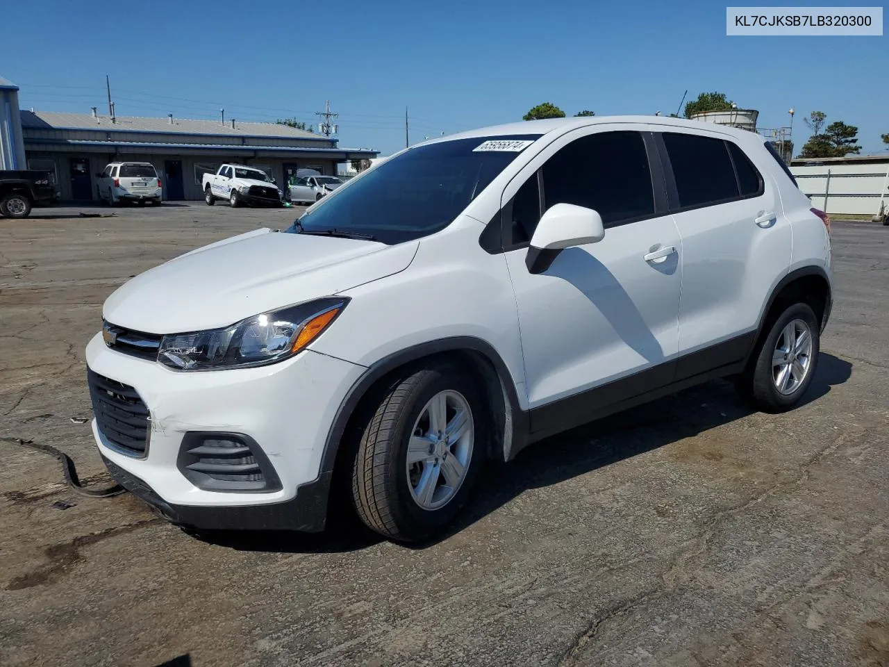 2020 Chevrolet Trax Ls VIN: KL7CJKSB7LB320300 Lot: 65956874