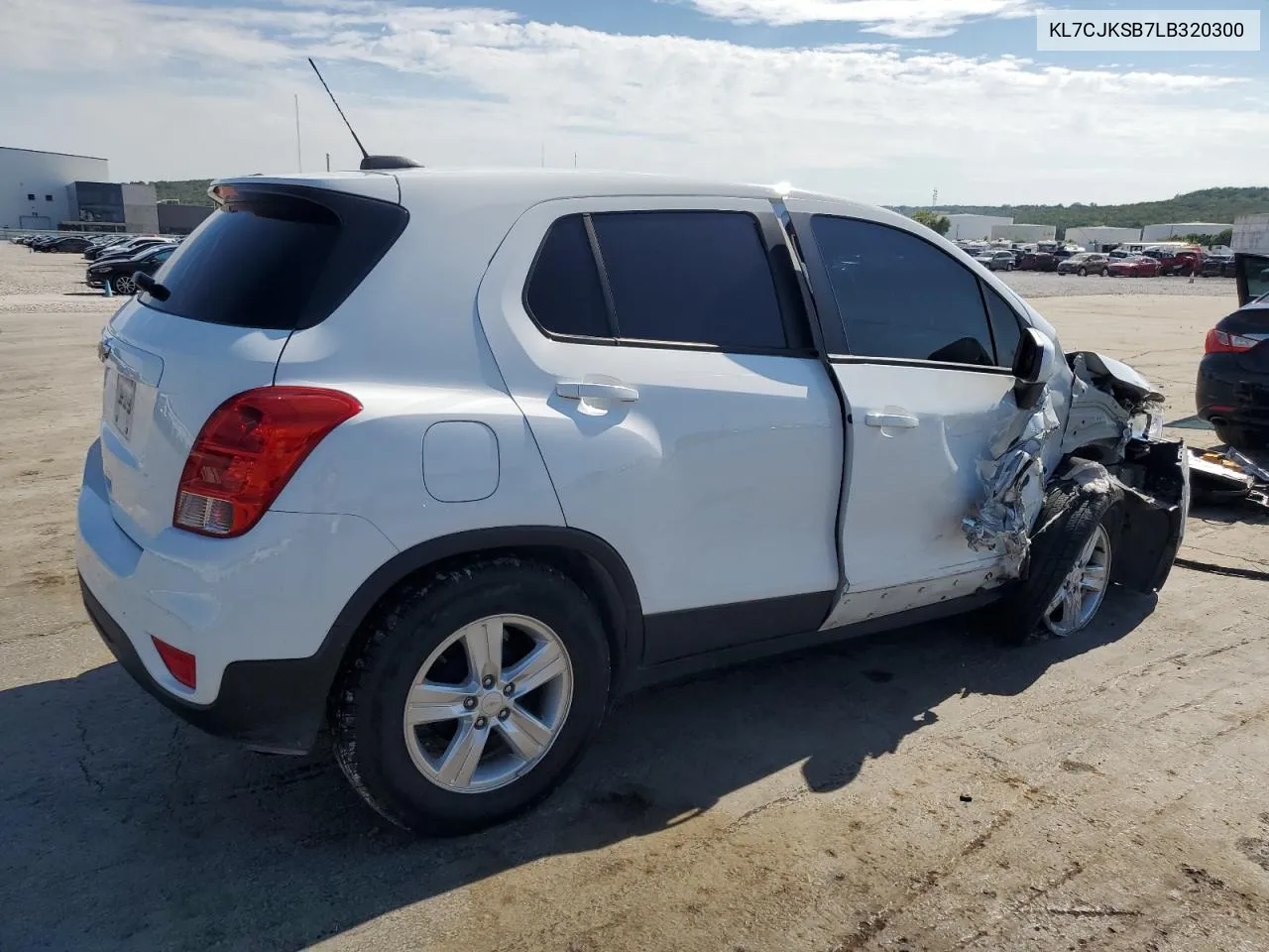 2020 Chevrolet Trax Ls VIN: KL7CJKSB7LB320300 Lot: 65956874