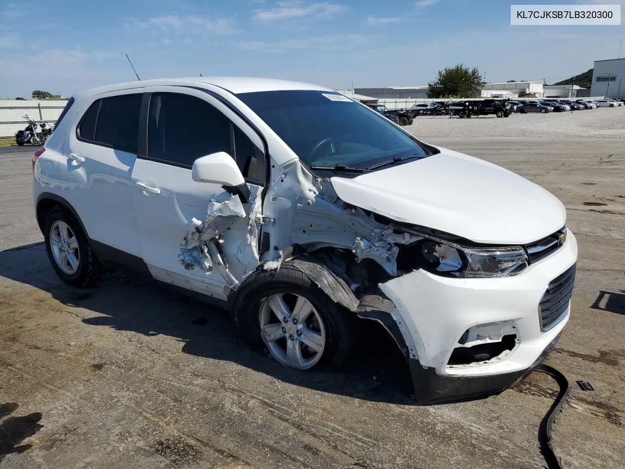 2020 Chevrolet Trax Ls VIN: KL7CJKSB7LB320300 Lot: 65956874