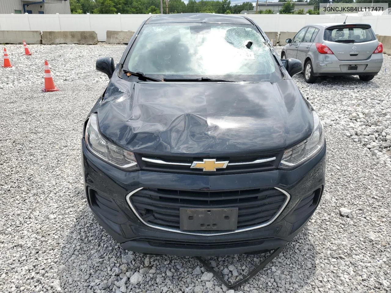 2020 Chevrolet Trax Ls VIN: 3GNCJKSB4LL117471 Lot: 66062704