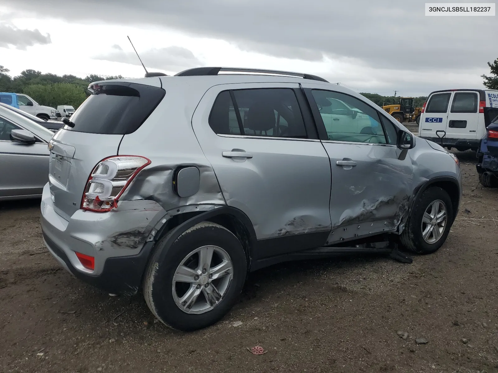 2020 Chevrolet Trax 1Lt VIN: 3GNCJLSB5LL182237 Lot: 66556314