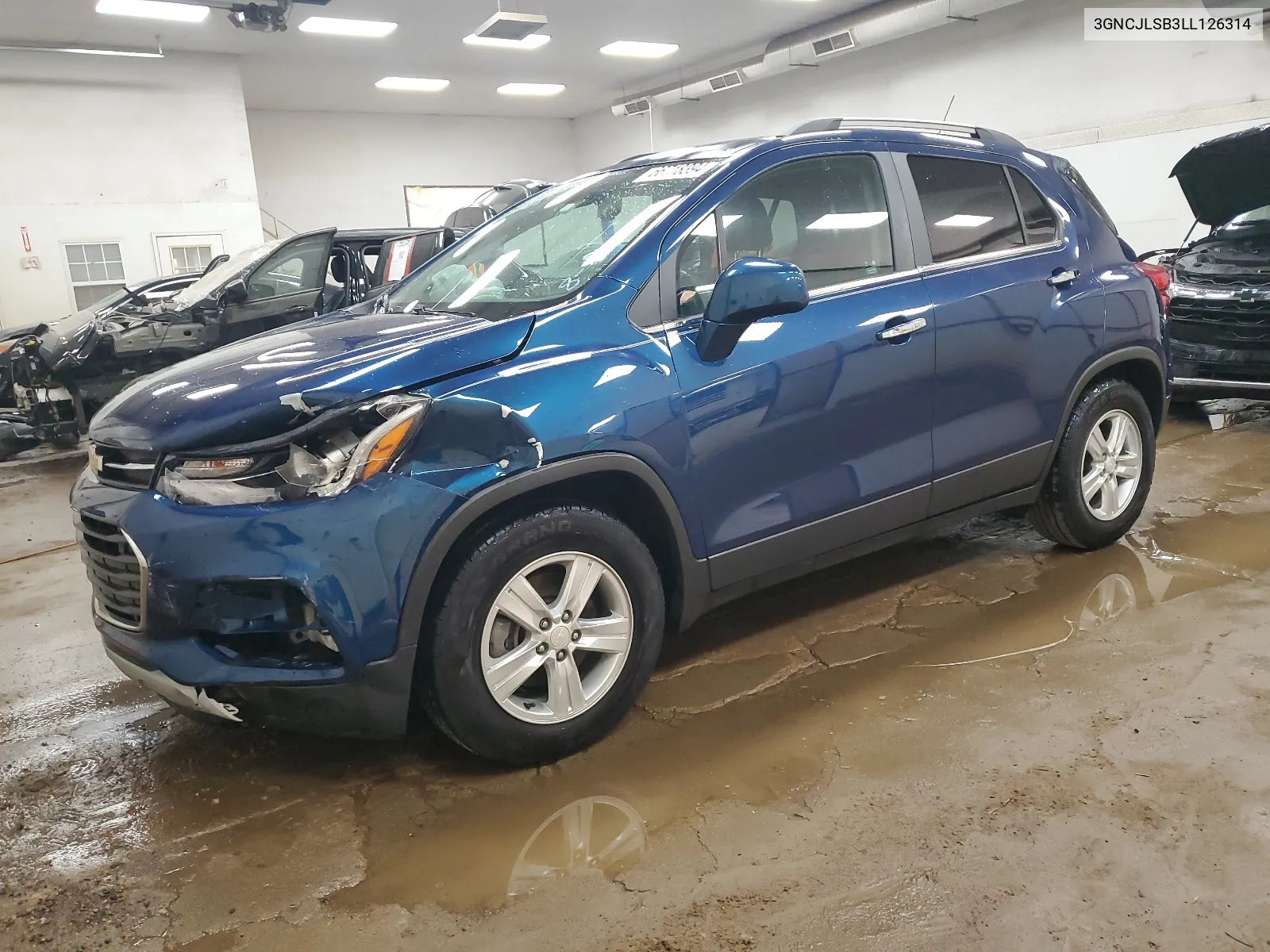 3GNCJLSB3LL126314 2020 Chevrolet Trax 1Lt