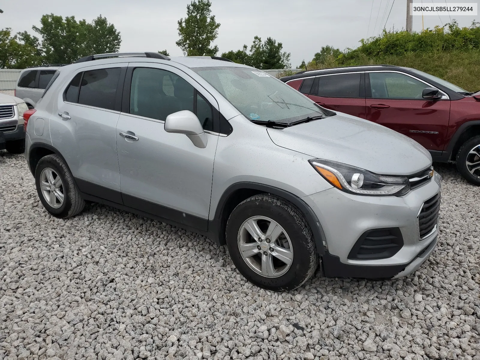 2020 Chevrolet Trax 1Lt VIN: 3GNCJLSB5LL279244 Lot: 66932324