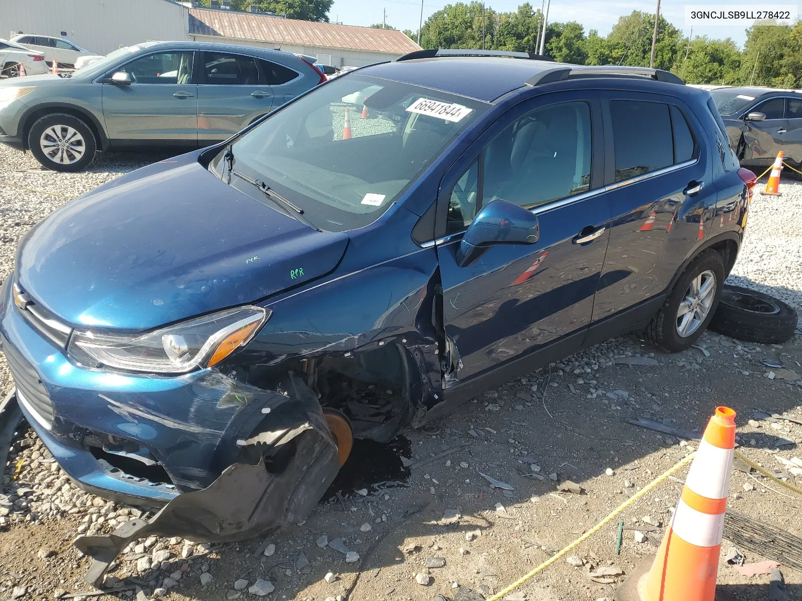 3GNCJLSB9LL278422 2020 Chevrolet Trax 1Lt