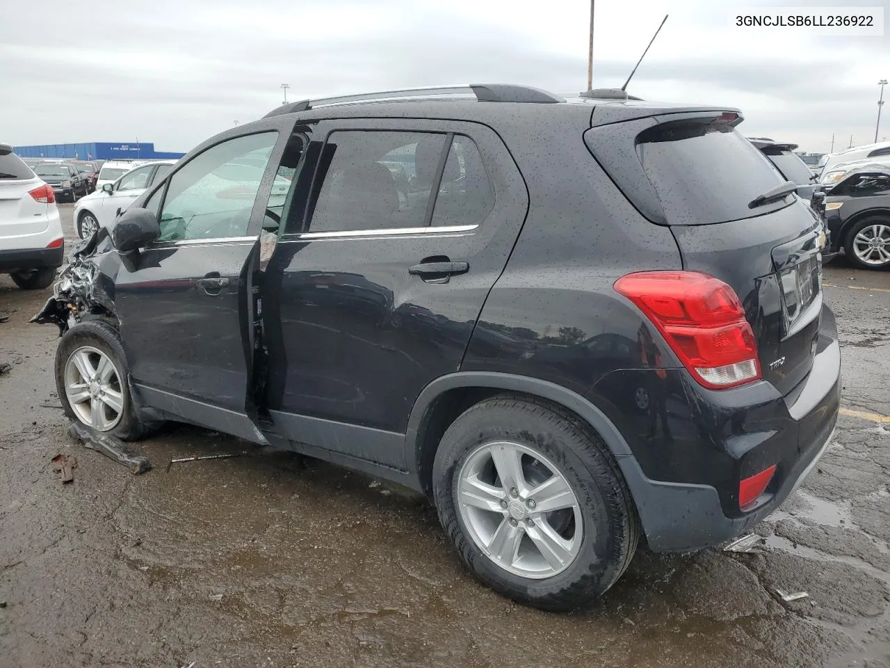 2020 Chevrolet Trax 1Lt VIN: 3GNCJLSB6LL236922 Lot: 66962774