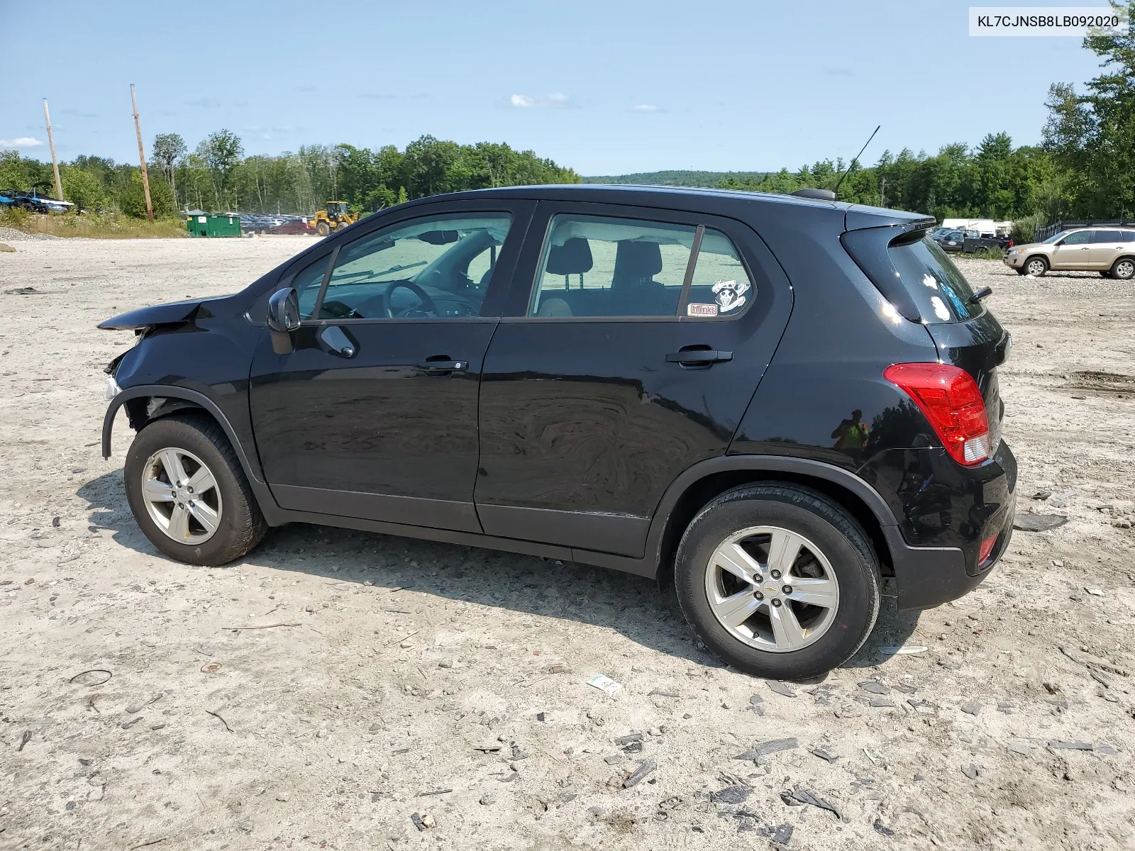 2020 Chevrolet Trax Ls VIN: KL7CJNSB8LB092020 Lot: 67092414