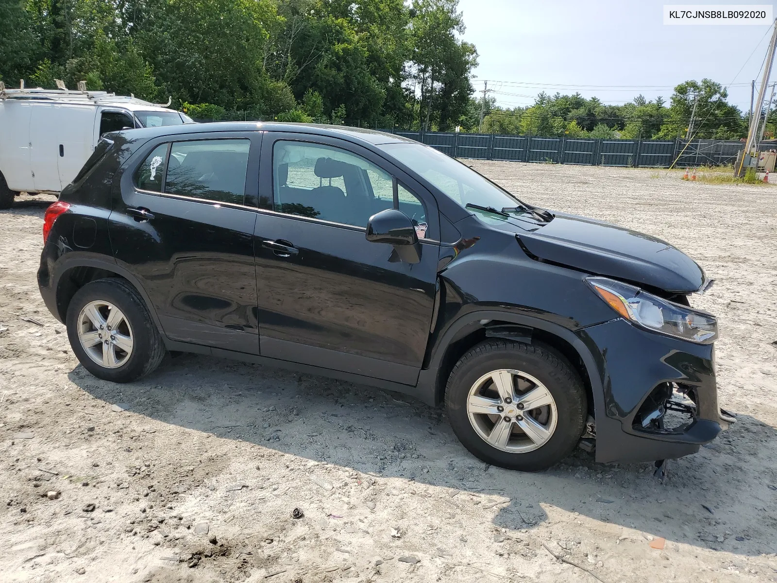 2020 Chevrolet Trax Ls VIN: KL7CJNSB8LB092020 Lot: 67092414