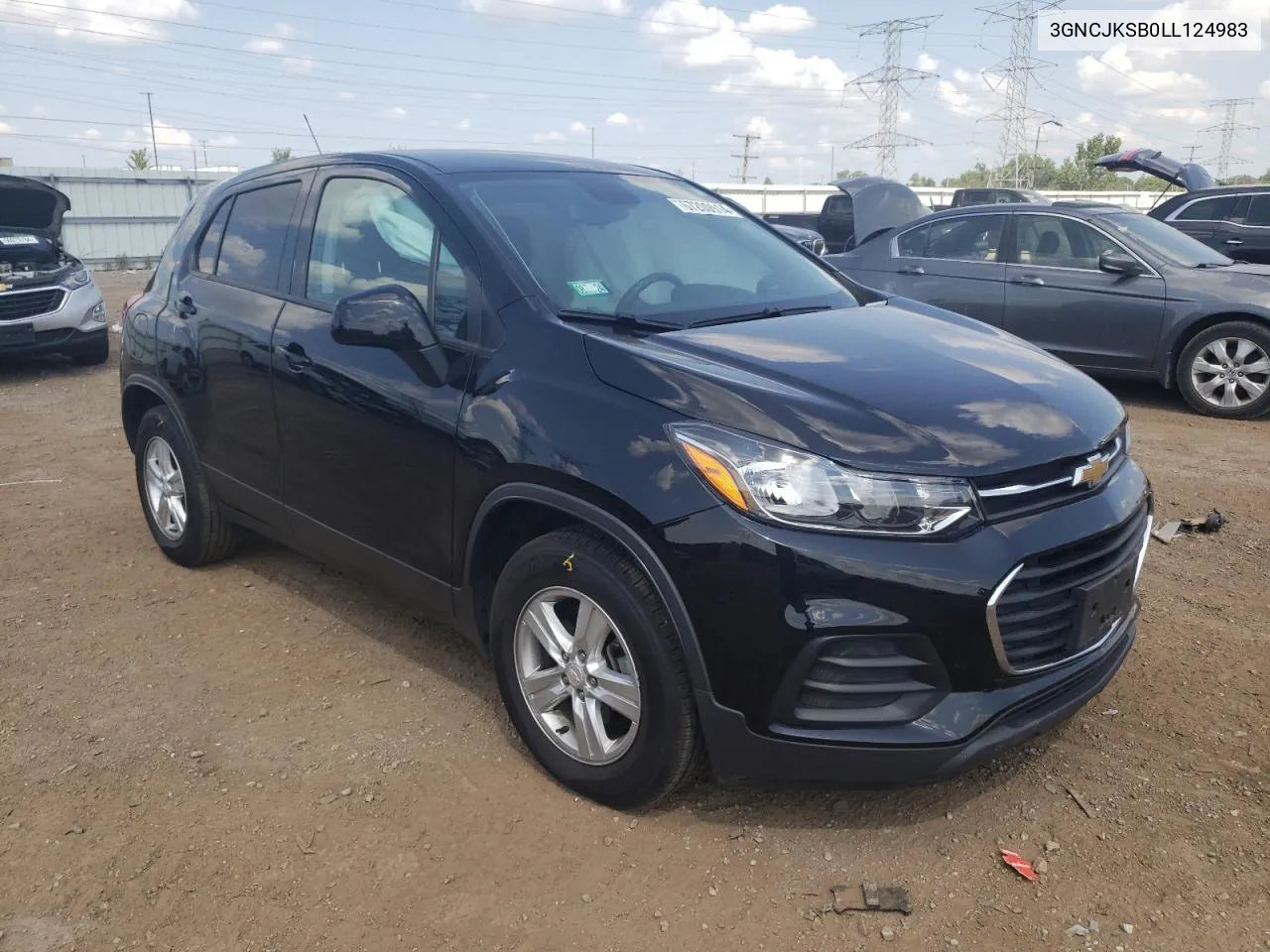 3GNCJKSB0LL124983 2020 Chevrolet Trax Ls