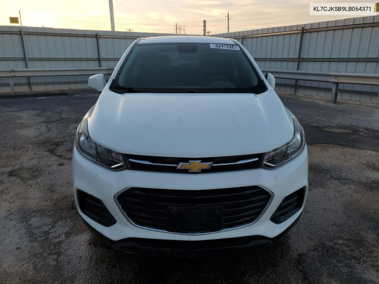 2020 Chevrolet Trax Ls VIN: KL7CJKSB9LB064371 Lot: 67336314