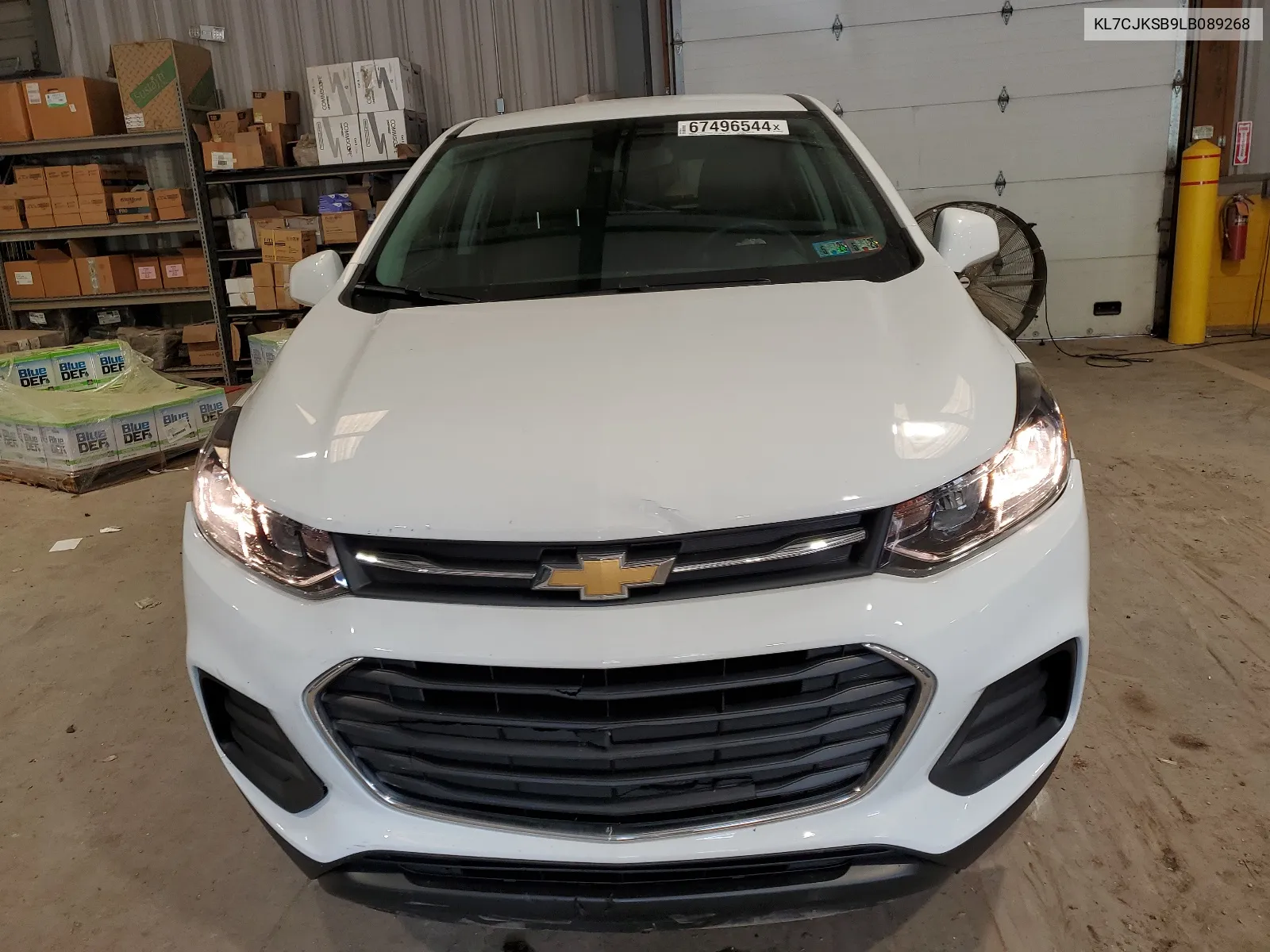 2020 Chevrolet Trax Ls VIN: KL7CJKSB9LB089268 Lot: 67496544