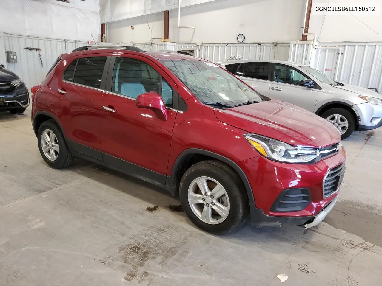 2020 Chevrolet Trax 1Lt VIN: 3GNCJLSB6LL150512 Lot: 67748594