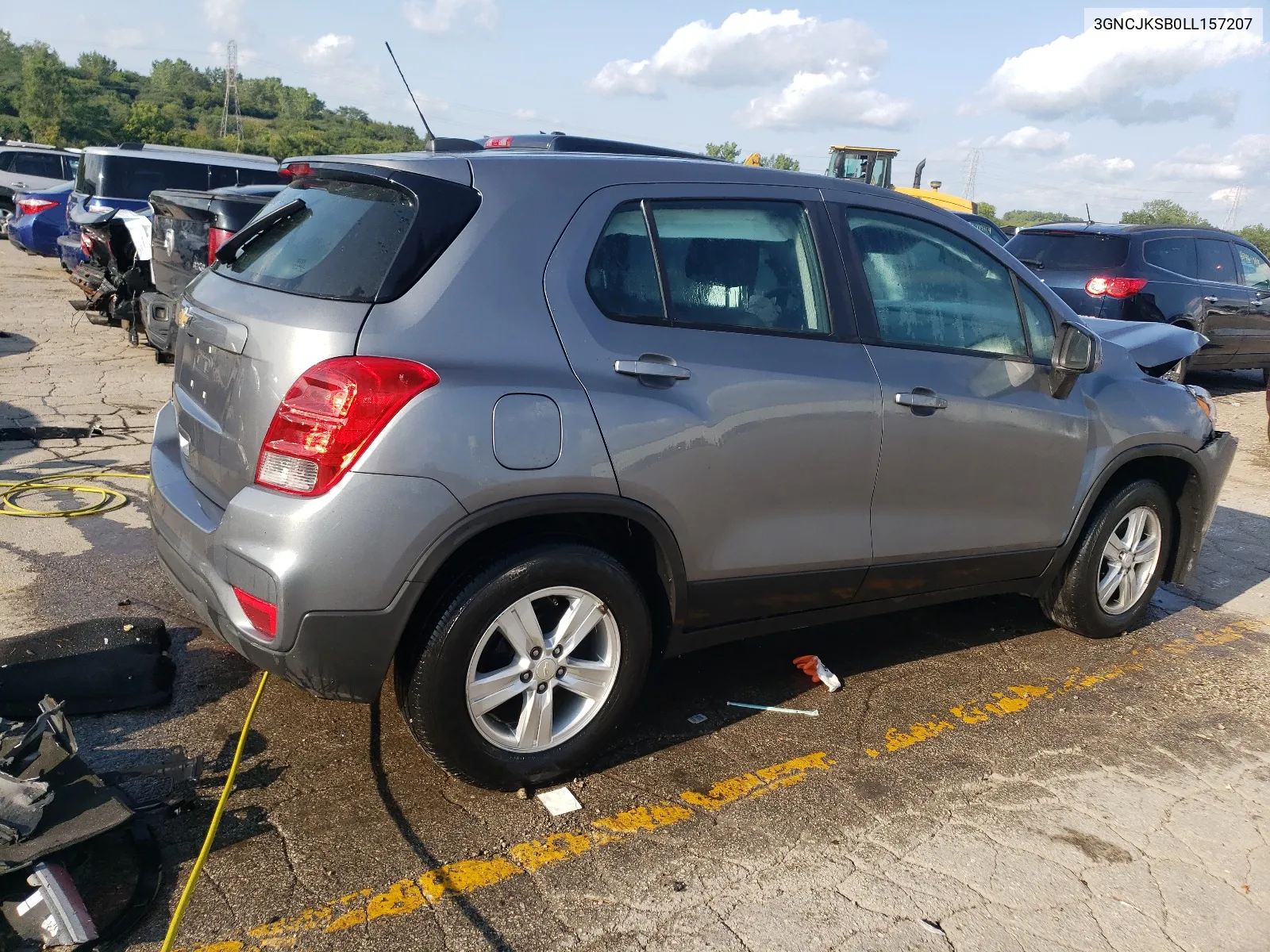 3GNCJKSB0LL157207 2020 Chevrolet Trax Ls