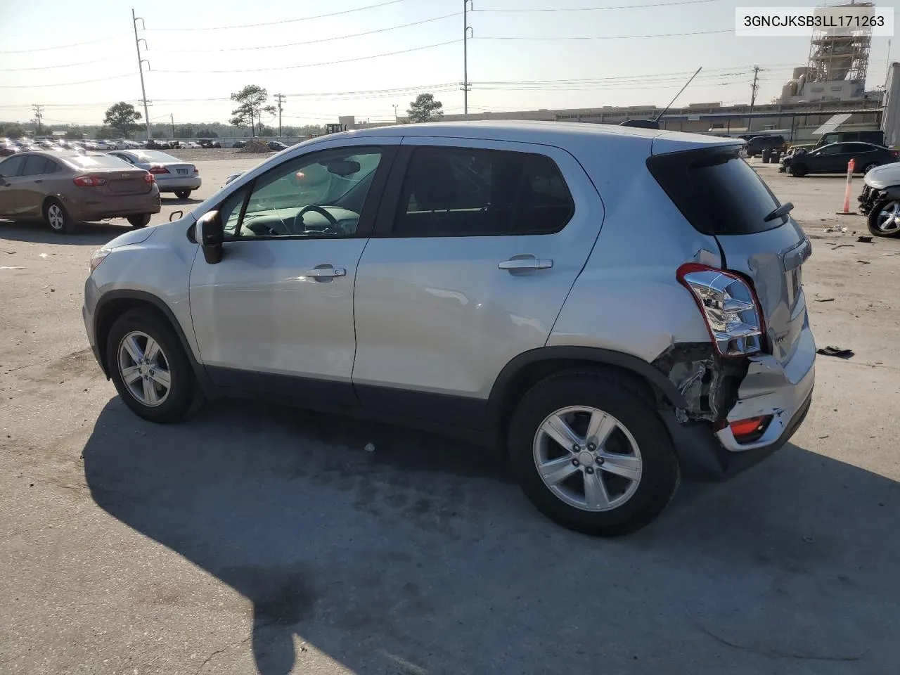 3GNCJKSB3LL171263 2020 Chevrolet Trax Ls