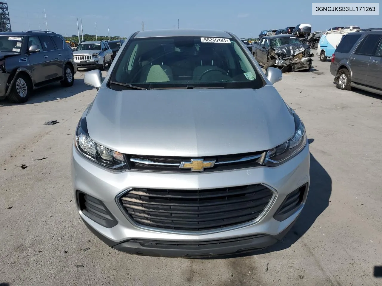 3GNCJKSB3LL171263 2020 Chevrolet Trax Ls